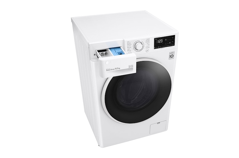LG 10.5kg Washing Machine AI DD™, White, FAV310WNE