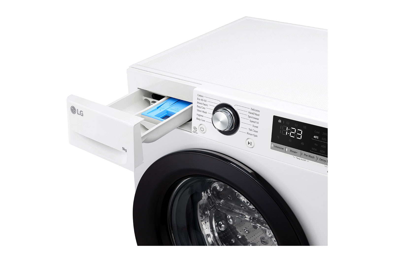 LG Direct Drive | 9kg | Washing Machine | 1360 rpm | AI DD™ | White, FCV309WNE