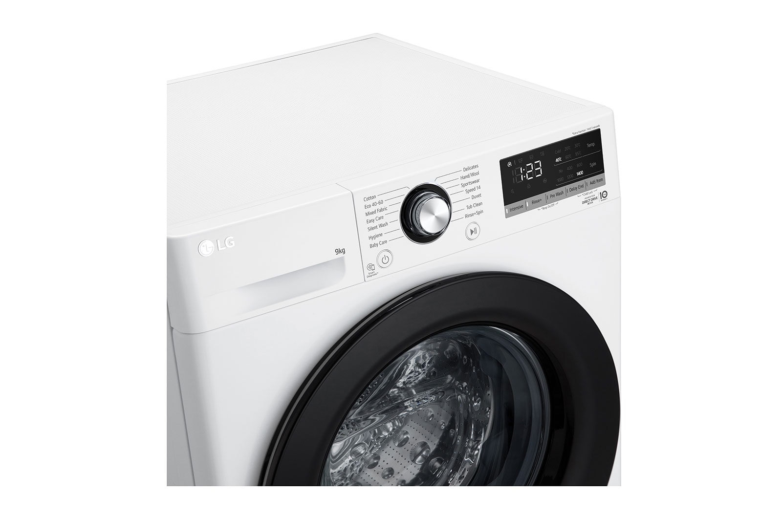 LG Direct Drive | 9kg | Washing Machine | 1360 rpm | AI DD™ | White, FCV309WNE