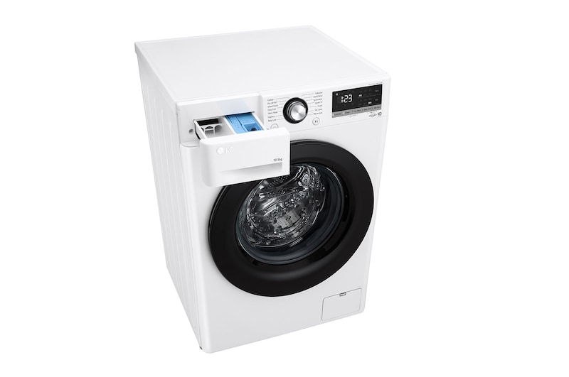 LG 10.5kg Washing Machine AI DD™, White, FCV310WNE