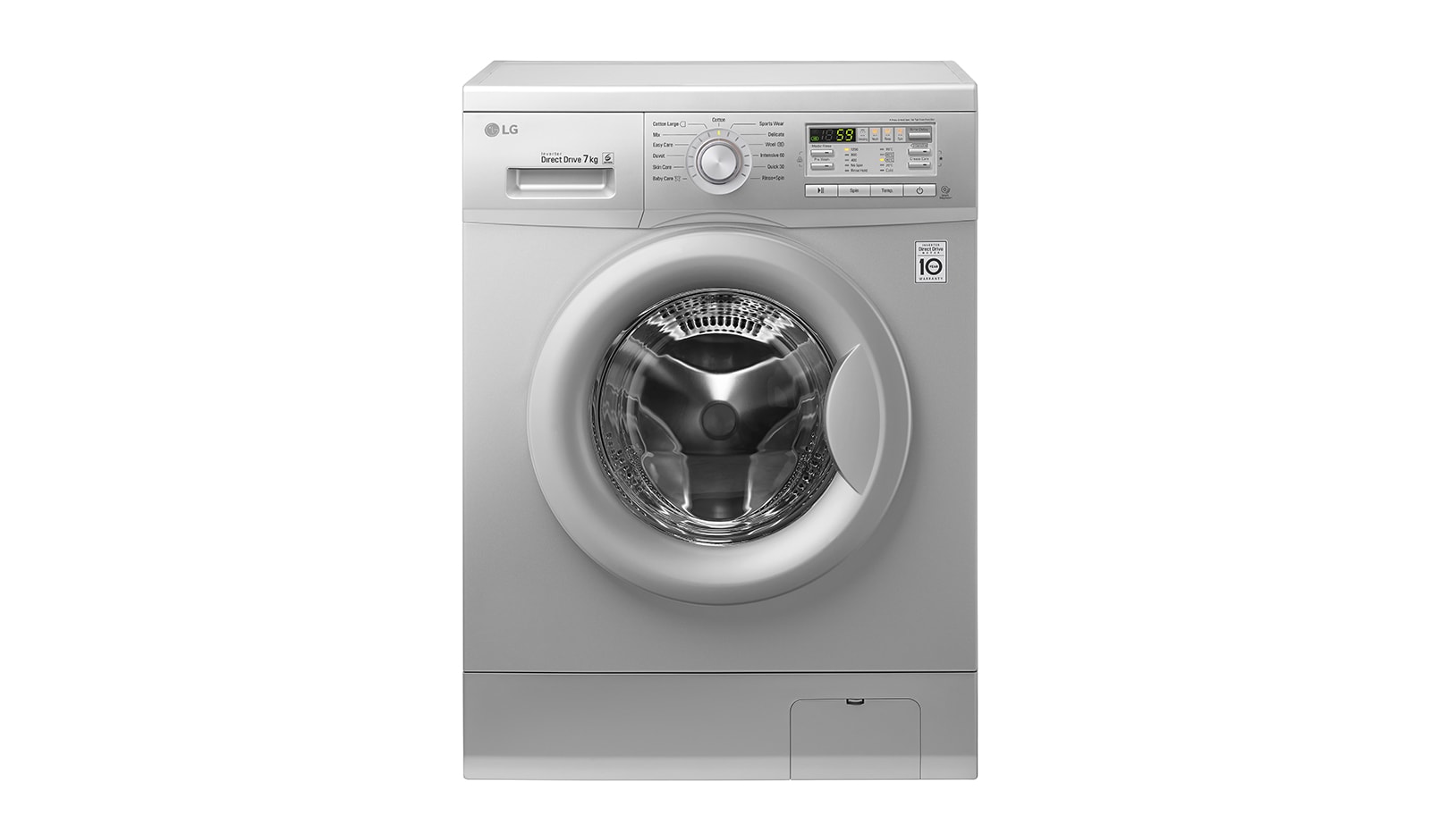 Front view of 7KG 6 Motion DD Washing Machine FH2B8QDA5