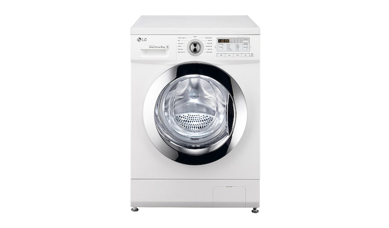 Front view of 8kg 6 Motion Direct Drive Washing Machine FH496TDAD