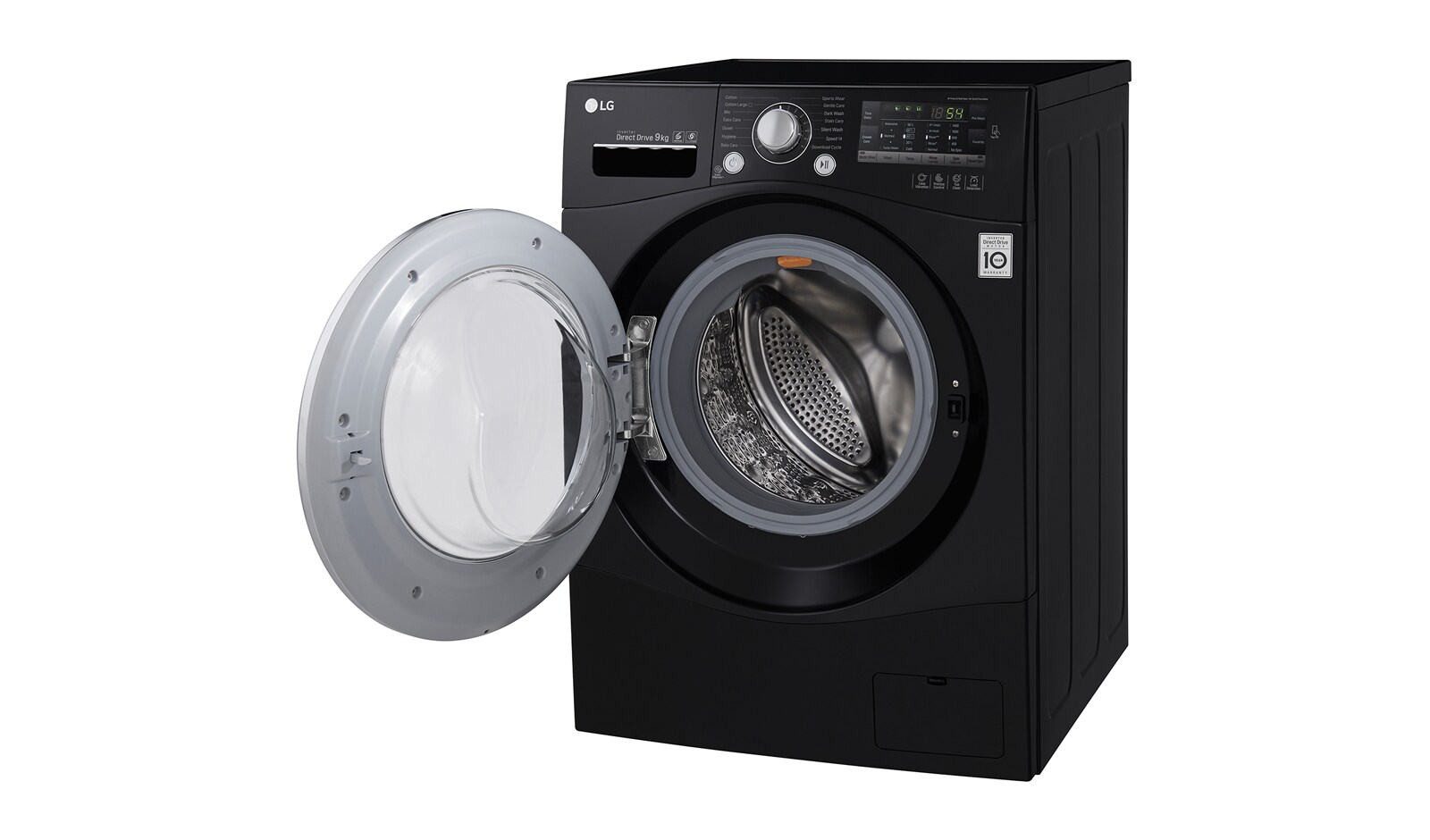 LG 9kg 6 Motion DD Washing Machine With Stylish Chrome Door, FH4A8FDN8