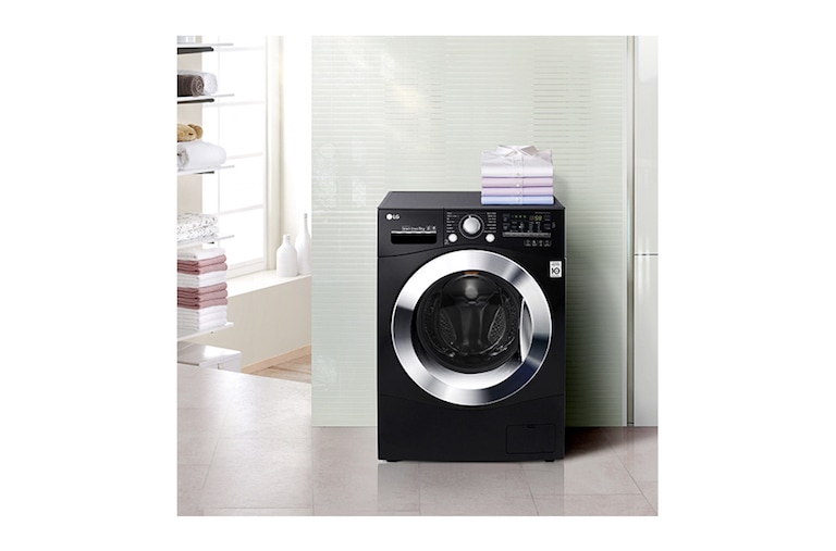 LG 9kg 6 Motion DD Washing Machine With Stylish Chrome Door, FH4A8FDN8