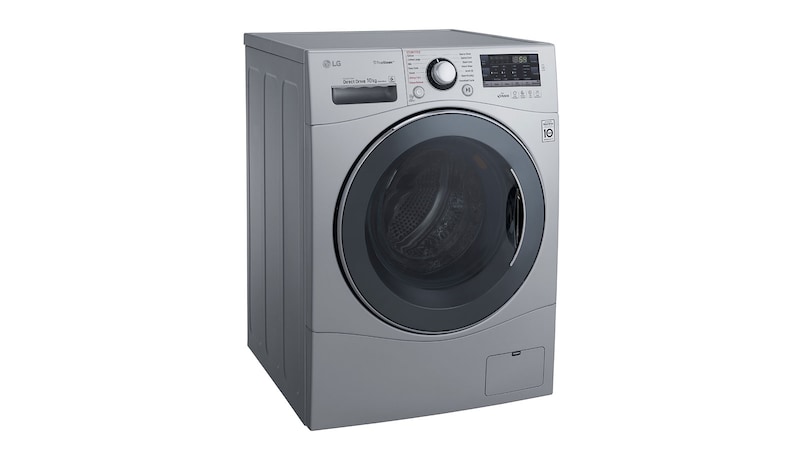 LG 10kg 6 Motion DD Silver Washing Machine, FH4A8JDS4