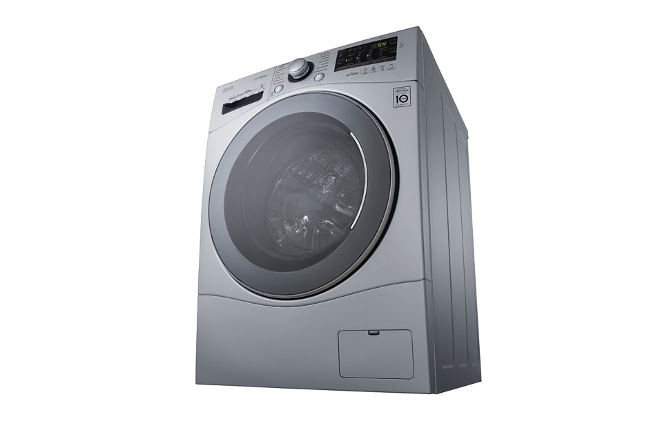 LG 10kg 6 Motion DD Silver Washing Machine, FH4A8JDS4