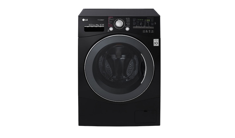 LG 10KG 6 MOTION DD BLACK WASHING MACHINE, FH4A8JDS8