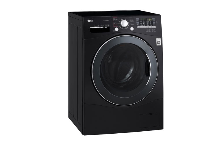 LG 10KG 6 MOTION DD BLACK WASHING MACHINE, FH4A8JDS8
