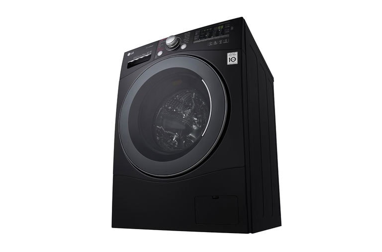 LG 10KG 6 MOTION DD BLACK WASHING MACHINE, FH4A8JDS8