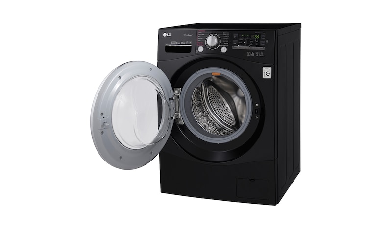 LG 10KG 6 MOTION DD BLACK WASHING MACHINE, FH4A8JDS8