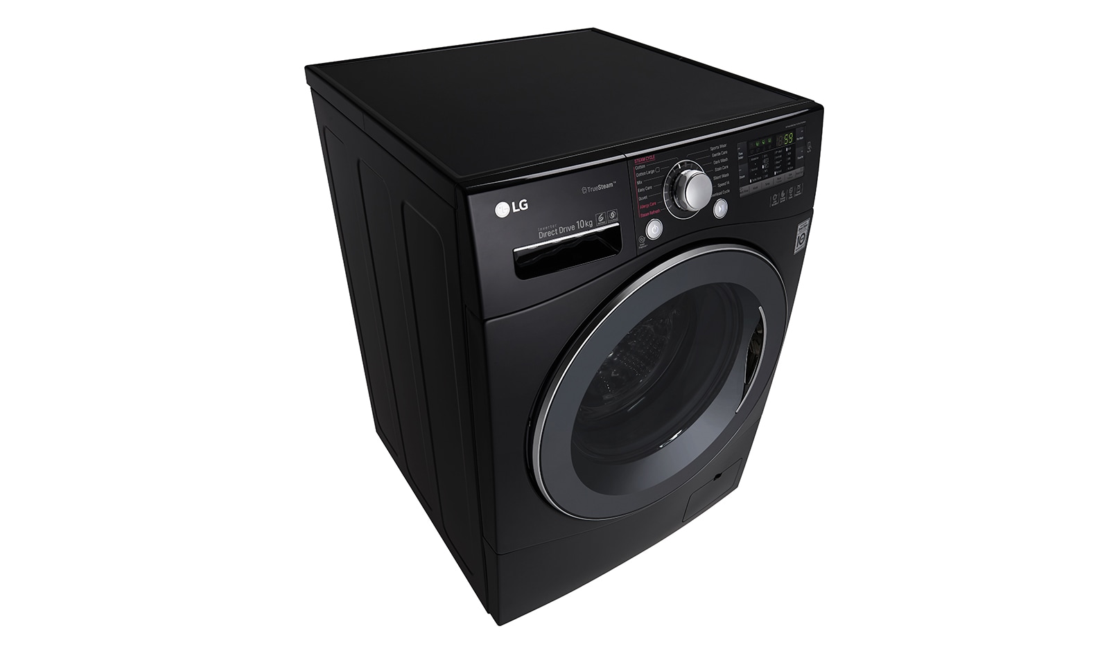 LG 10KG 6 MOTION DD BLACK WASHING MACHINE, FH4A8JDS8