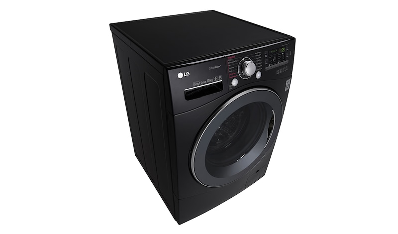 LG 10KG 6 MOTION DD BLACK WASHING MACHINE, FH4A8JDS8