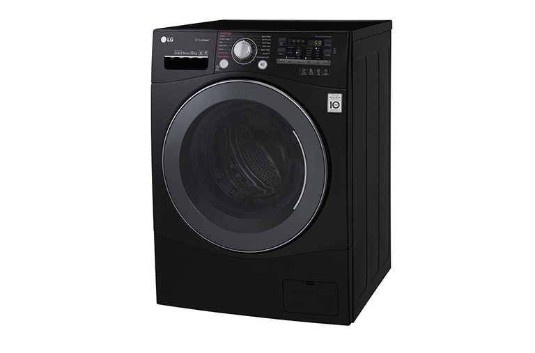 LG 10KG 6 MOTION DD BLACK WASHING MACHINE, FH4A8JDS8