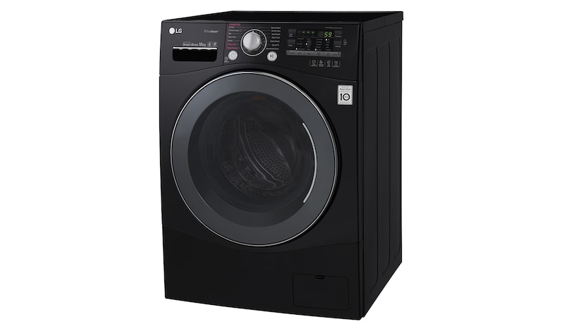 LG 10KG 6 MOTION DD BLACK WASHING MACHINE, FH4A8JDS8