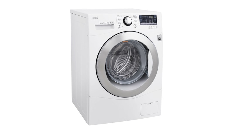 LG 8KG 6 Motion DD Washing Machine With Stylish Chrome Door, FH4A8TDN2