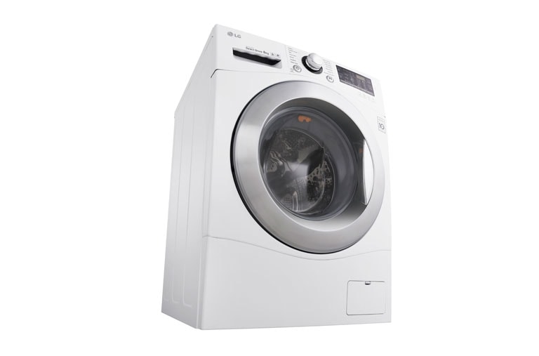LG 8KG 6 Motion DD Washing Machine With Stylish Chrome Door, FH4A8TDN2