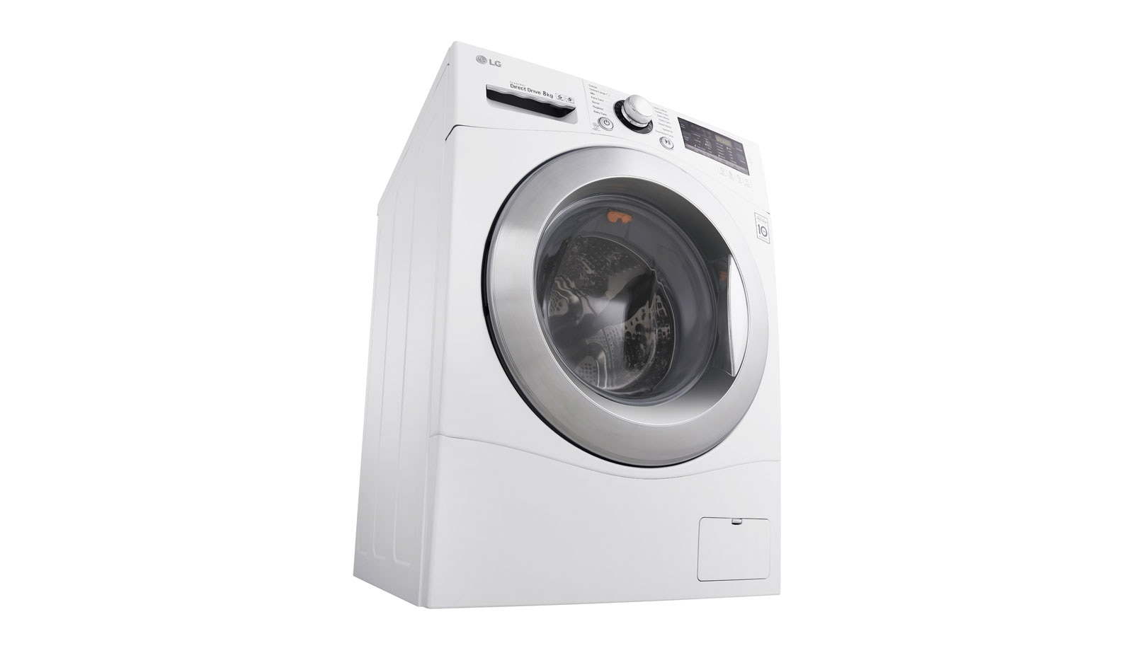 LG 8KG 6 Motion DD Washing Machine With Stylish Chrome Door, FH4A8TDN2