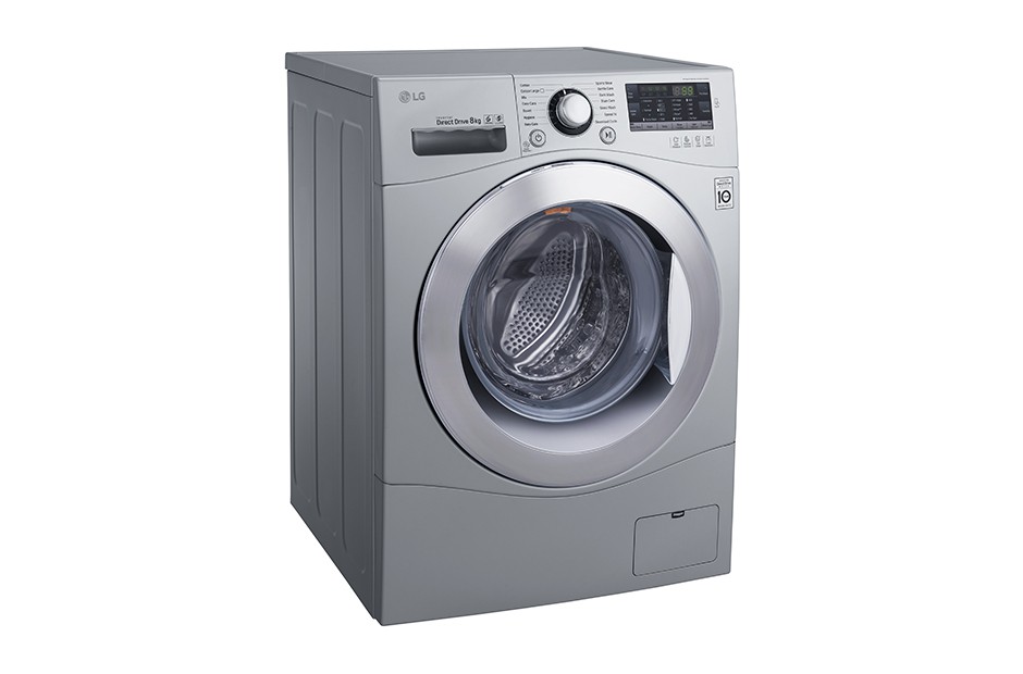 LG 8kg 6 Motion DD Washing Machine With Stylish Chrome Door, FH4A8TDN4