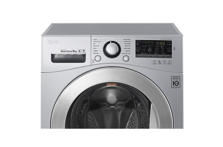 LG 8kg 6 Motion DD Washing Machine With Stylish Chrome Door, FH4A8TDN4