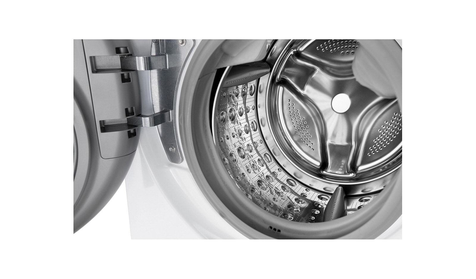 LG 12+2 KG TWINWash™ Washing Machine with True Steam™ and Turbowash™ technology, FH4G1BCS2W