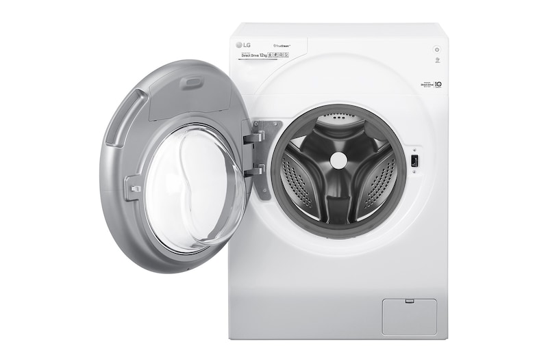 LG 12kg Washing Machine Direct Drive, White, FH4G1BCS2