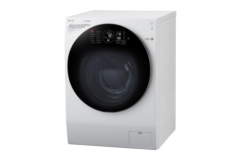 LG 12kg Washing Machine Direct Drive, White, FH4G1BCS2