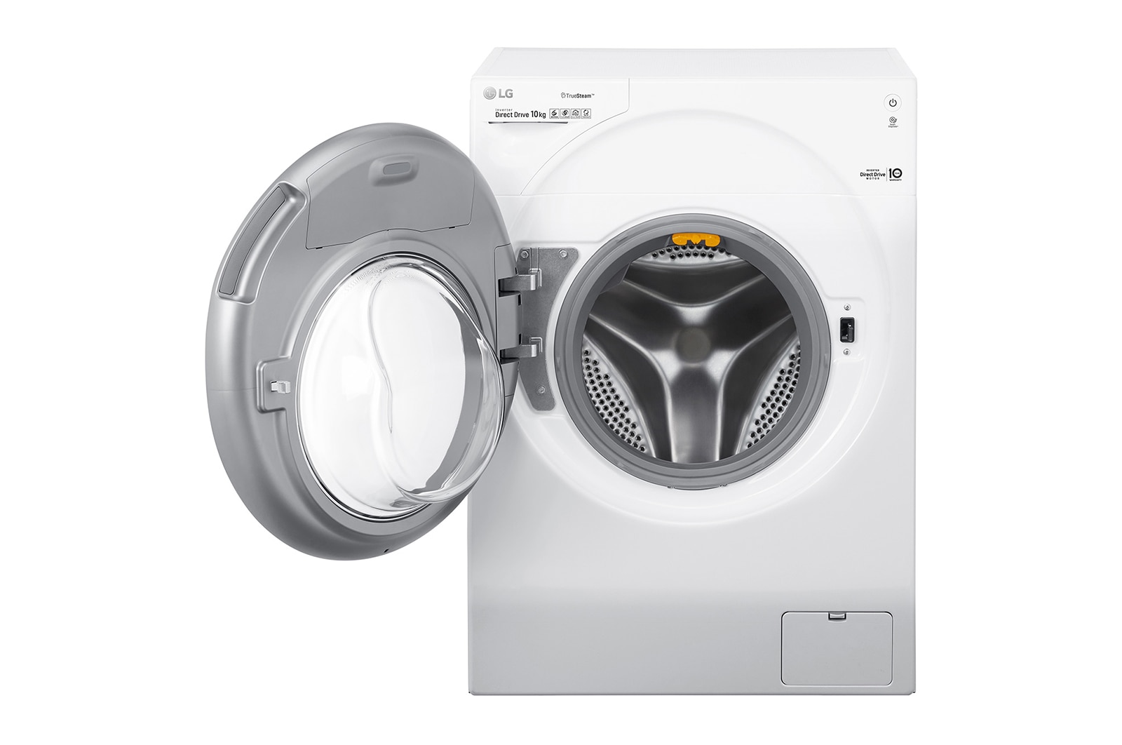 LG 10+2 KG TWINWash™ Washing Machine with True Steam™ and Turbowash™ technology, FH4G1JCS2W