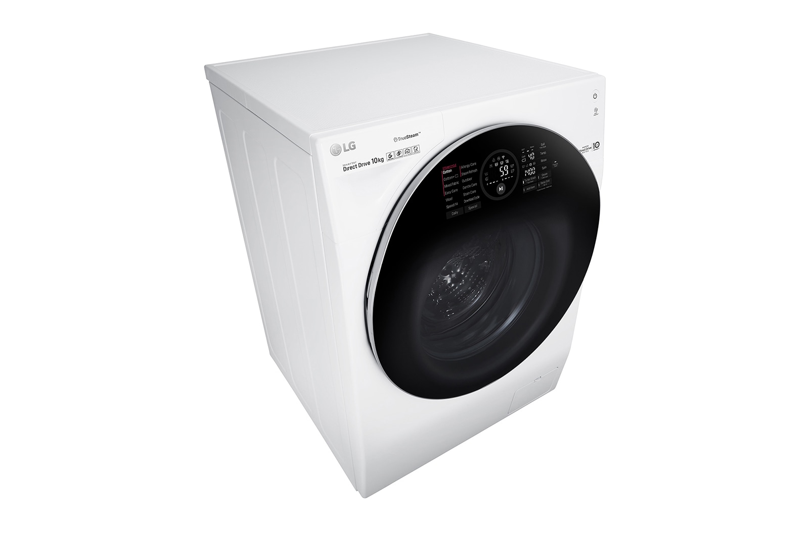 LG 10+2 KG TWINWash™ Washing Machine with True Steam™ and Turbowash™ technology, FH4G1JCS2W