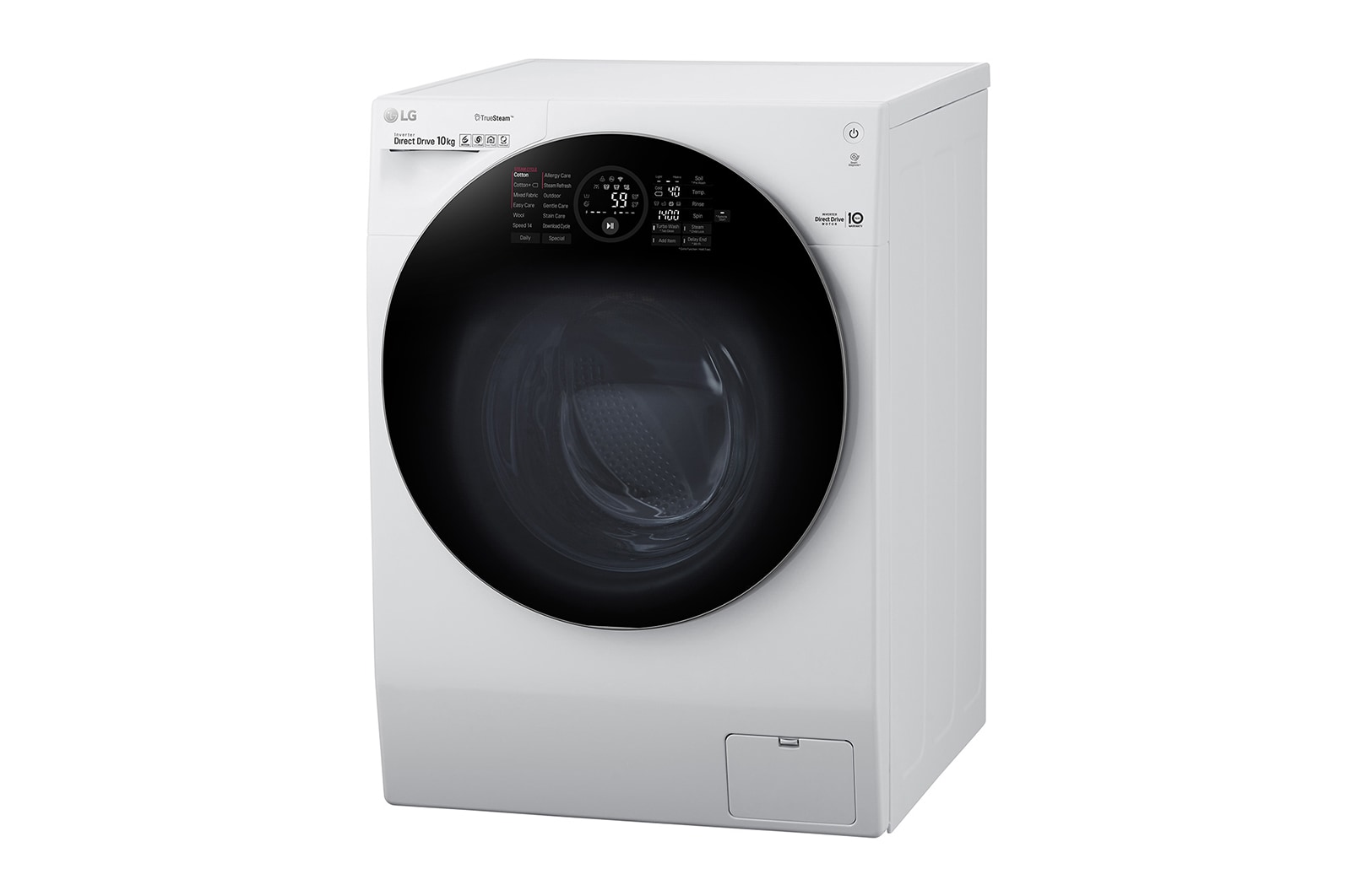 LG 10+2 KG TWINWash™ Washing Machine with True Steam™ and Turbowash™ technology, FH4G1JCS2W