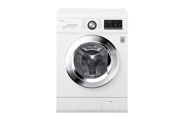 LG 8kg 6 Motion Direct Drive Washing Machine, FH4G6TDN2