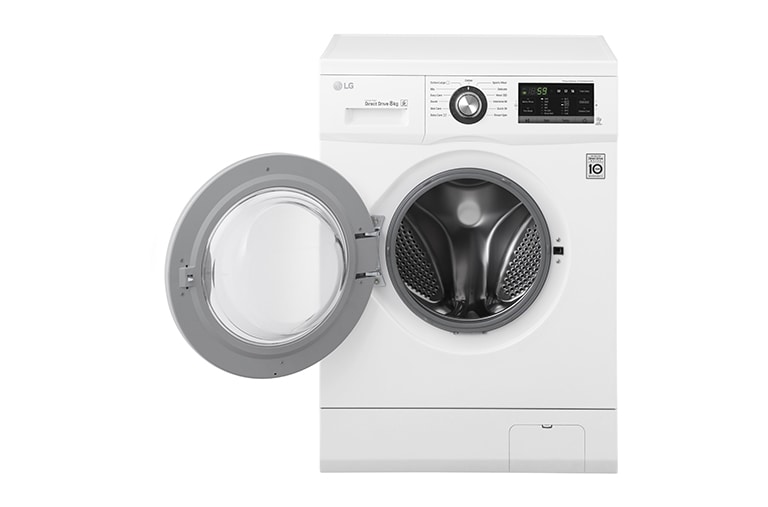 LG 8kg 6 Motion Direct Drive Washing Machine, FH4G6TDN2