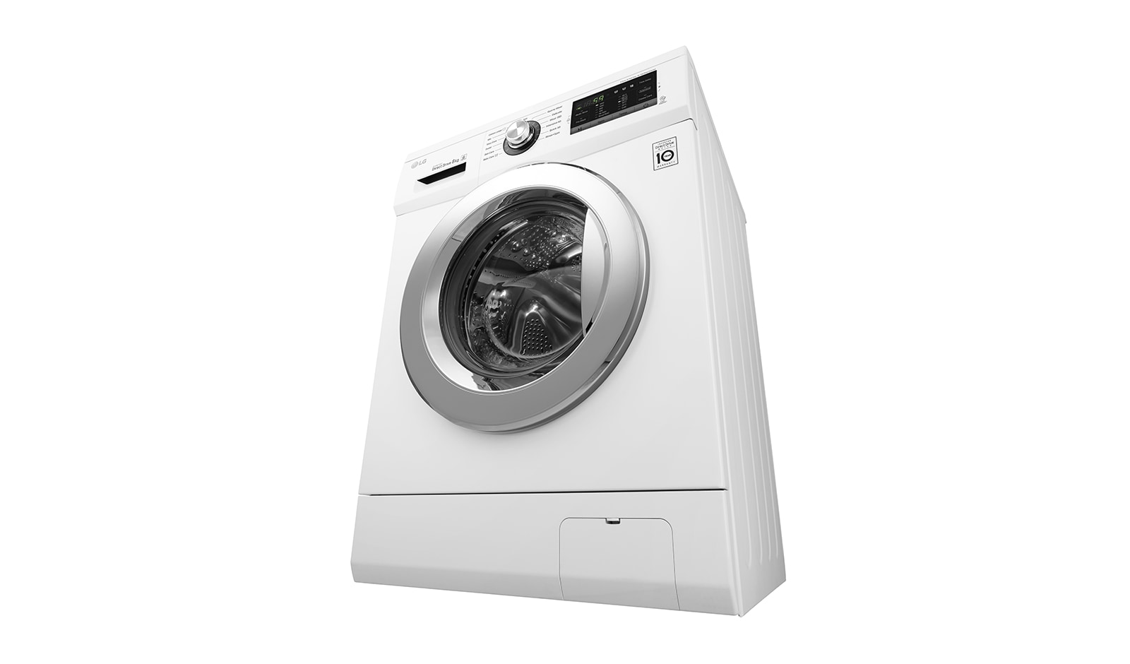 LG 8kg 6 Motion Direct Drive Washing Machine, FH4G6TDN2