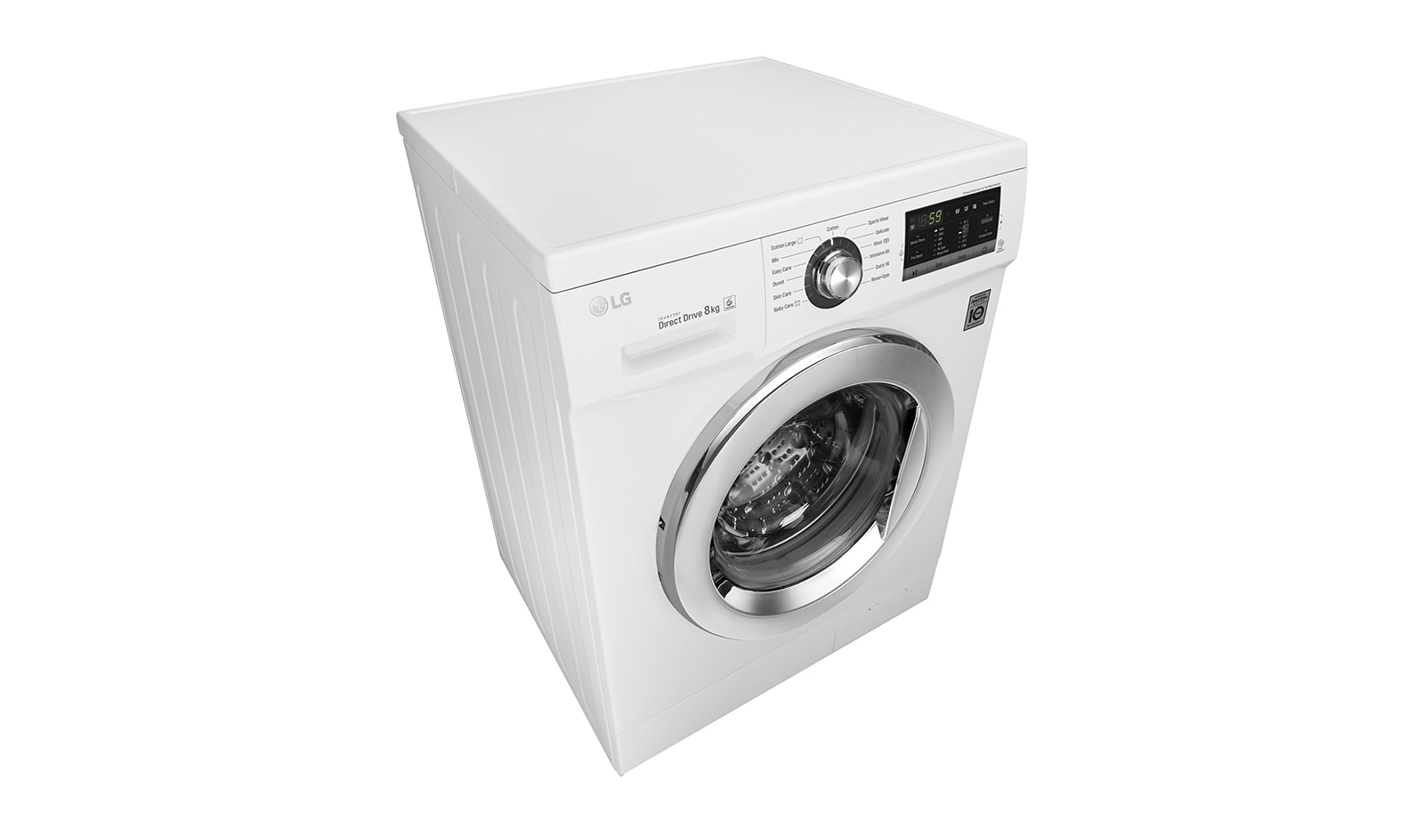 LG 8kg 6 Motion Direct Drive Washing Machine, FH4G6TDN2