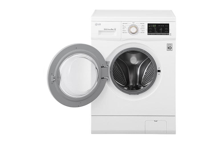LG 8kg 6 Motion Direct Drive Washing Machine, FH4G7TDN0