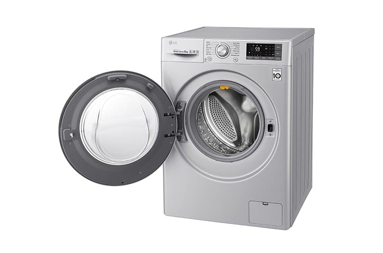 LG 8 KG Washing Machine with Turbowash™ technology and Inverter Direct Drive Motor, FH4U2TDN2L
