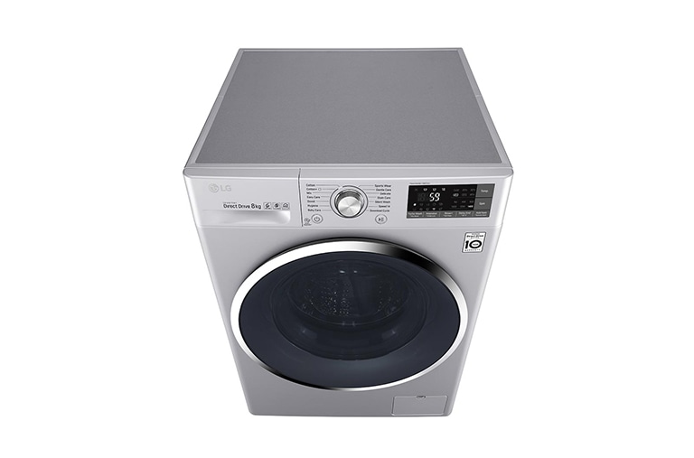 LG 8 KG Washing Machine with Turbowash™ technology and Inverter Direct Drive Motor, FH4U2TDN2L
