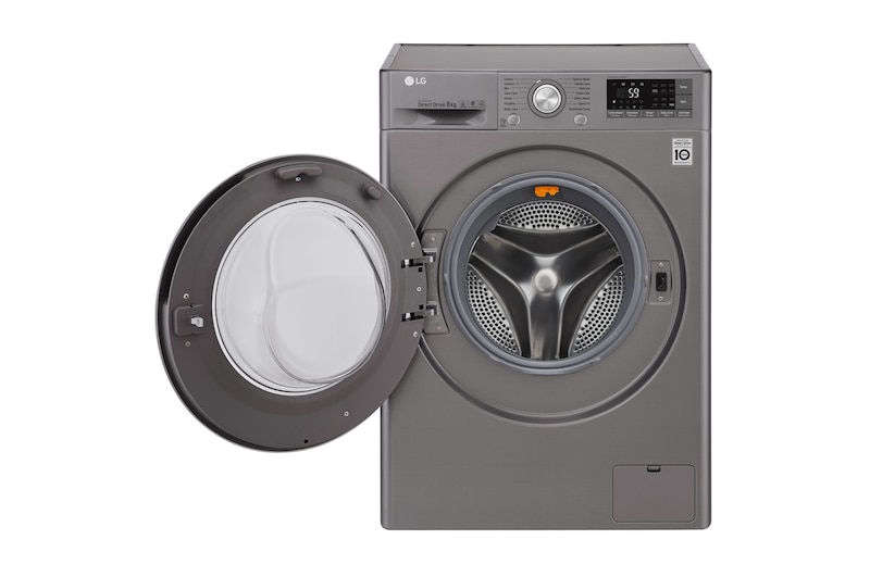 LG Direct Drive FH4U2TDN2S Smart 8Kg Washing Machine - Graphite, FH4U2TDN2S