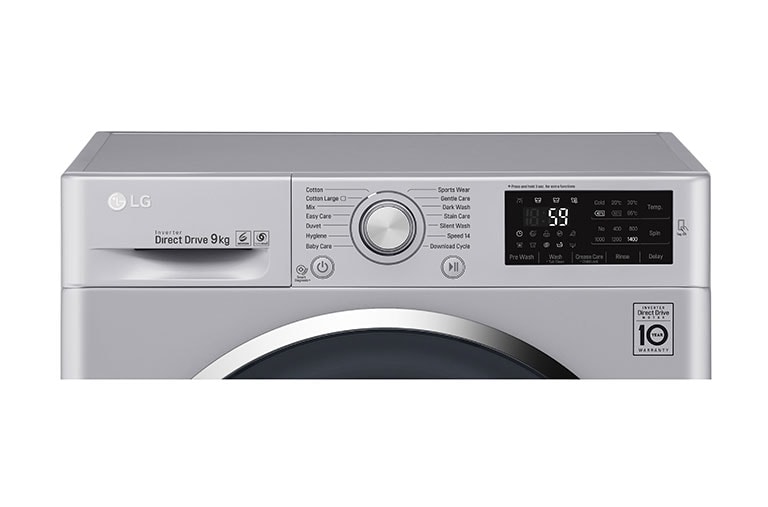 LG 9 KG Washing Machine with Turbowash™ technology and Smart ThinQ™ connectivity, FH4U2VCN4