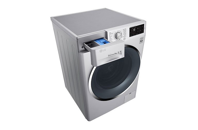 LG 9 KG Washing Machine with Turbowash™ technology and Smart ThinQ™ connectivity, FH4U2VCN4