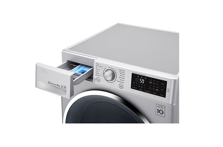 LG 9 KG Washing Machine with Turbowash™ technology and Smart ThinQ™ connectivity, FH4U2VCN4