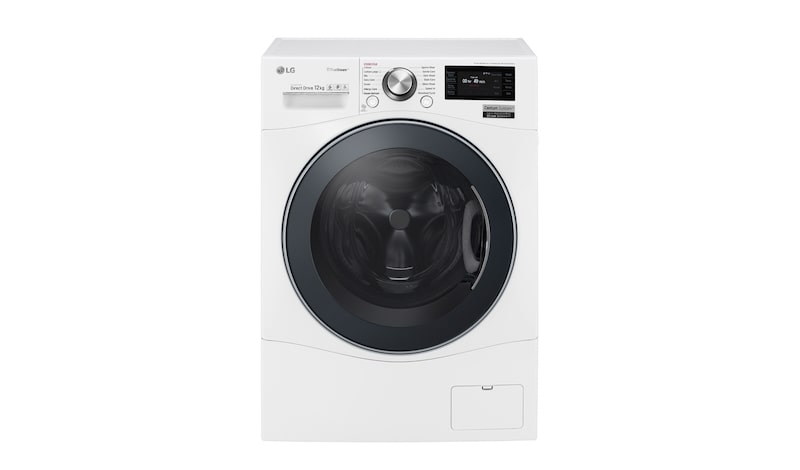 LG 12KG Centum System™ Smart Washing Machine with True Steam™ and Turbowash™ technology, FH6F9BDS2