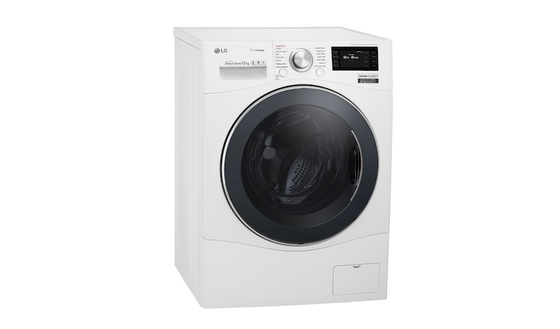 LG 12KG Centum System™ Smart Washing Machine with True Steam™ and Turbowash™ technology, FH6F9BDS2