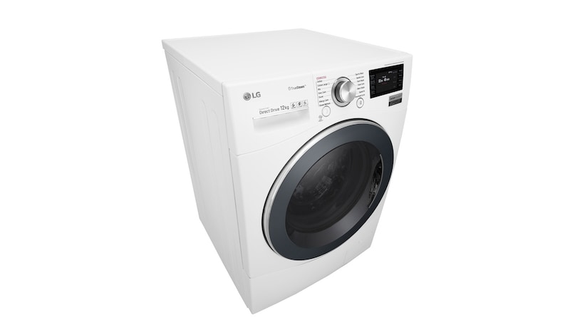 LG 12KG Centum System™ Smart Washing Machine with True Steam™ and Turbowash™ technology, FH6F9BDS2