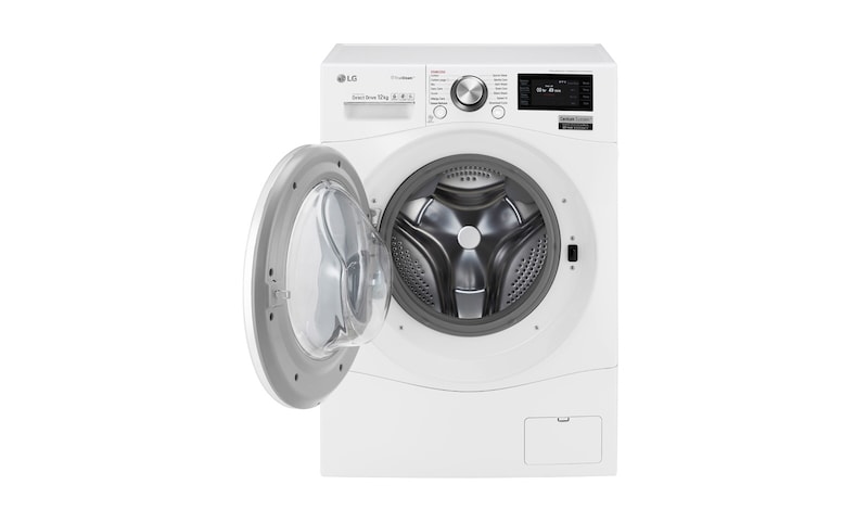 LG 12KG Centum System™ Smart Washing Machine with True Steam™ and Turbowash™ technology, FH6F9BDS2