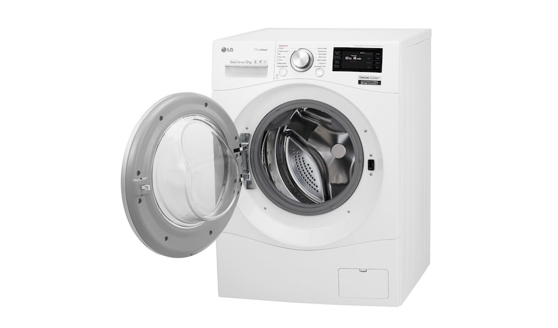LG 12KG Centum System™ Smart Washing Machine with True Steam™ and Turbowash™ technology, FH6F9BDS2