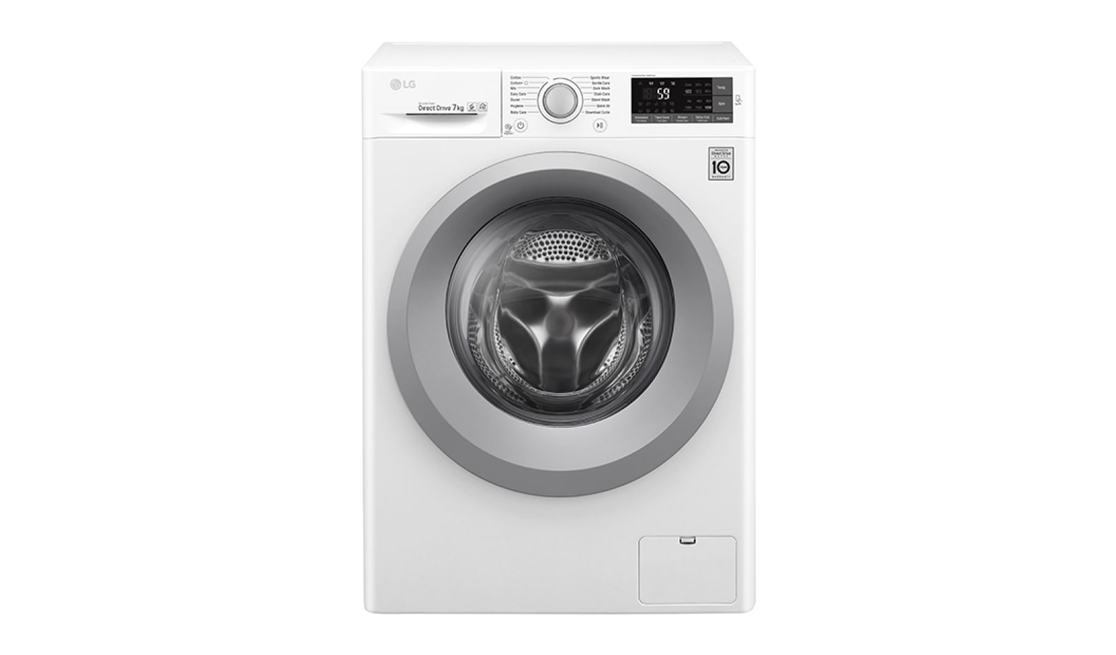 LG 7KG Washing Machine with multiple Wash Programs and Smart ThinQ connectivity, W3J5QN4WW