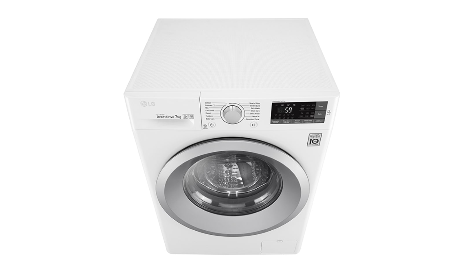 LG 7KG Washing Machine with multiple Wash Programs and Smart ThinQ connectivity, W3J5QN4WW