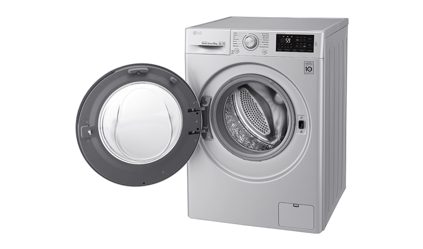 LG 8KG Washing Machine with multiple Wash Programs and Smart ThinQ connectivity, W3J5TN4L