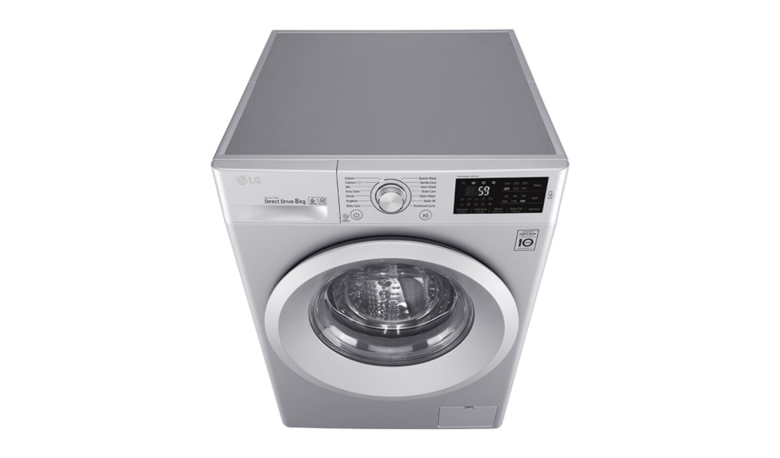 LG 8KG Washing Machine with multiple Wash Programs and Smart ThinQ connectivity, W3J5TN4L