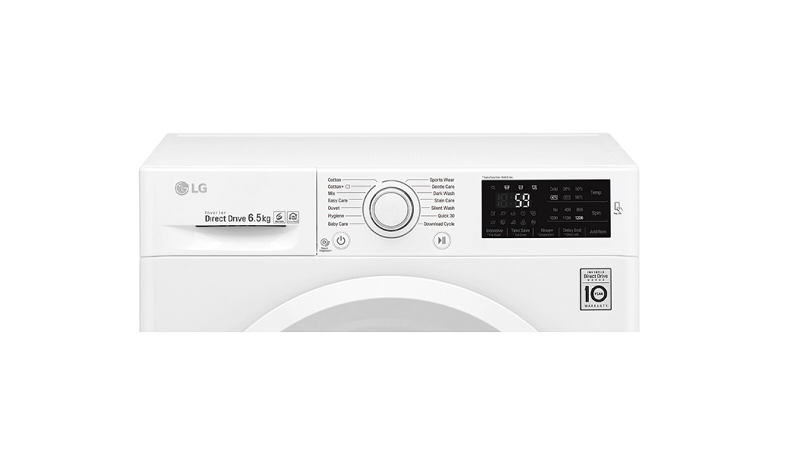 LG 6.5KG Washing Machine with multiple Wash Programs, W3J5WN3W